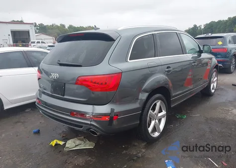 2012 Audi Q7 3.0T S Line Prestige из США, поврежденный, VIN WA1DGAFE9CD005047
